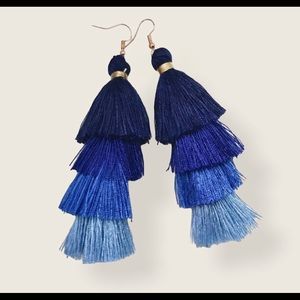 “Mi Amor” Boho Indie Cute Tassel Statement Earring